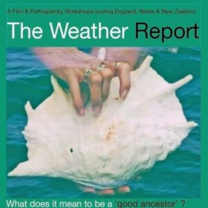 hand and conch shell